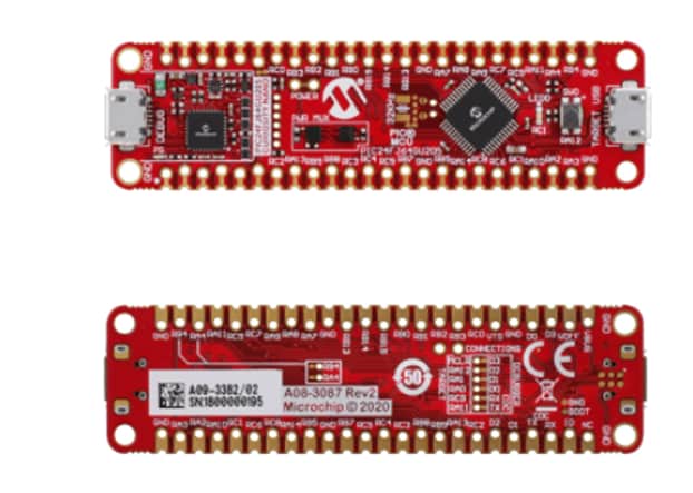 Microchip Technology PIC24FJ64GU205 Curiosity Nanoボード（EV10K72A）